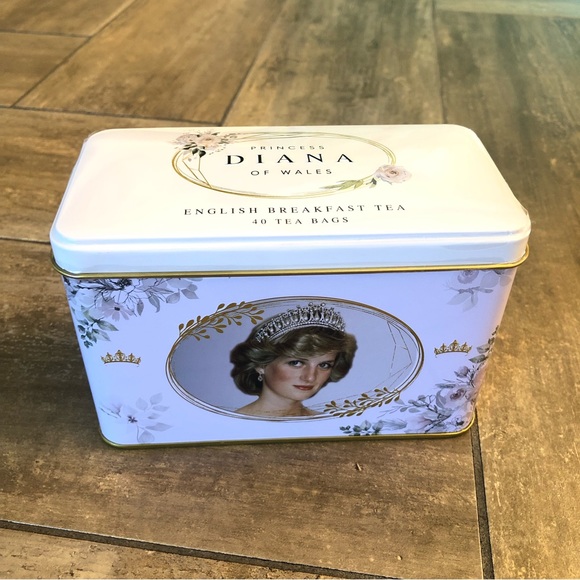 princess diana english breakfast tea commemorative tin NEW & SEALED - Picture 8 of 8